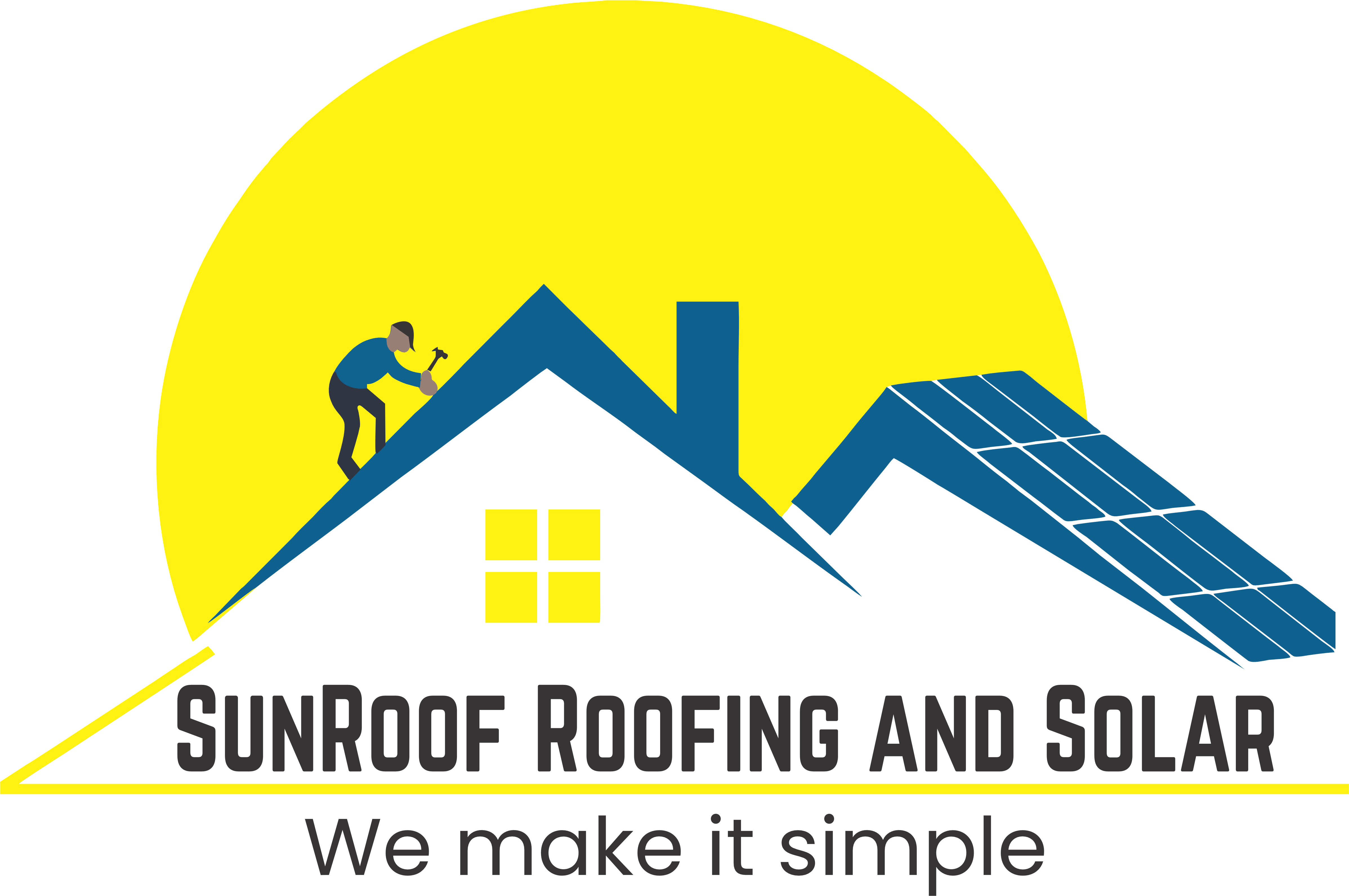 SunRoof Roofing Inc. logo