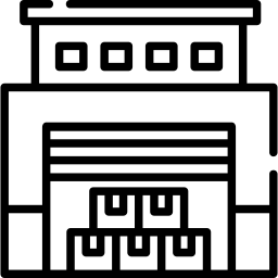 Flat roof icon